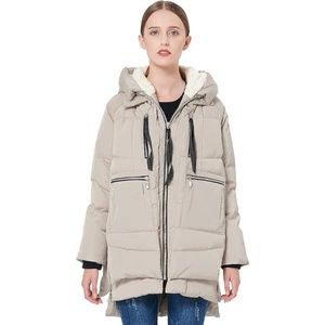 Orolay Women's Down Jacket In Beige Size Small